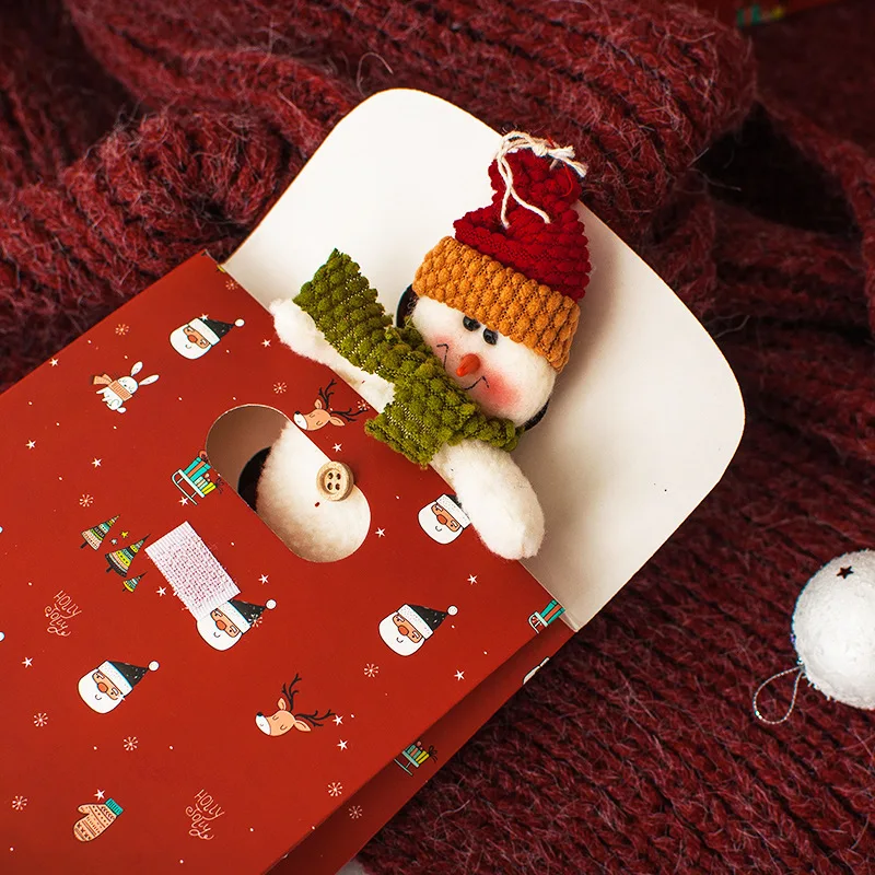 Рождественские бумажные подарочные коробки 2019 рождественские украшения для
