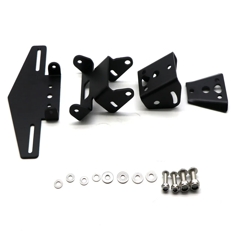 

Motorcycle License Plate Bracket Holder Mount LED Light for SUZUKI GSXR1000 2016-2018