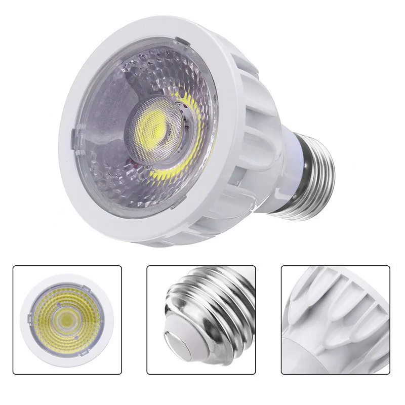 LED Light PAR 20 15W Spotlight Bulbs E27 socket 220V Pure White Warm Par Spot Lamp For Home Decor White/Warm white | Лампы и освещение