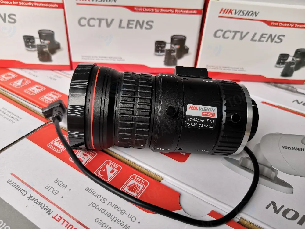 HV1140D-8MPIR Vari-focal DC Auto Iris 8MP инфракрасный объектив