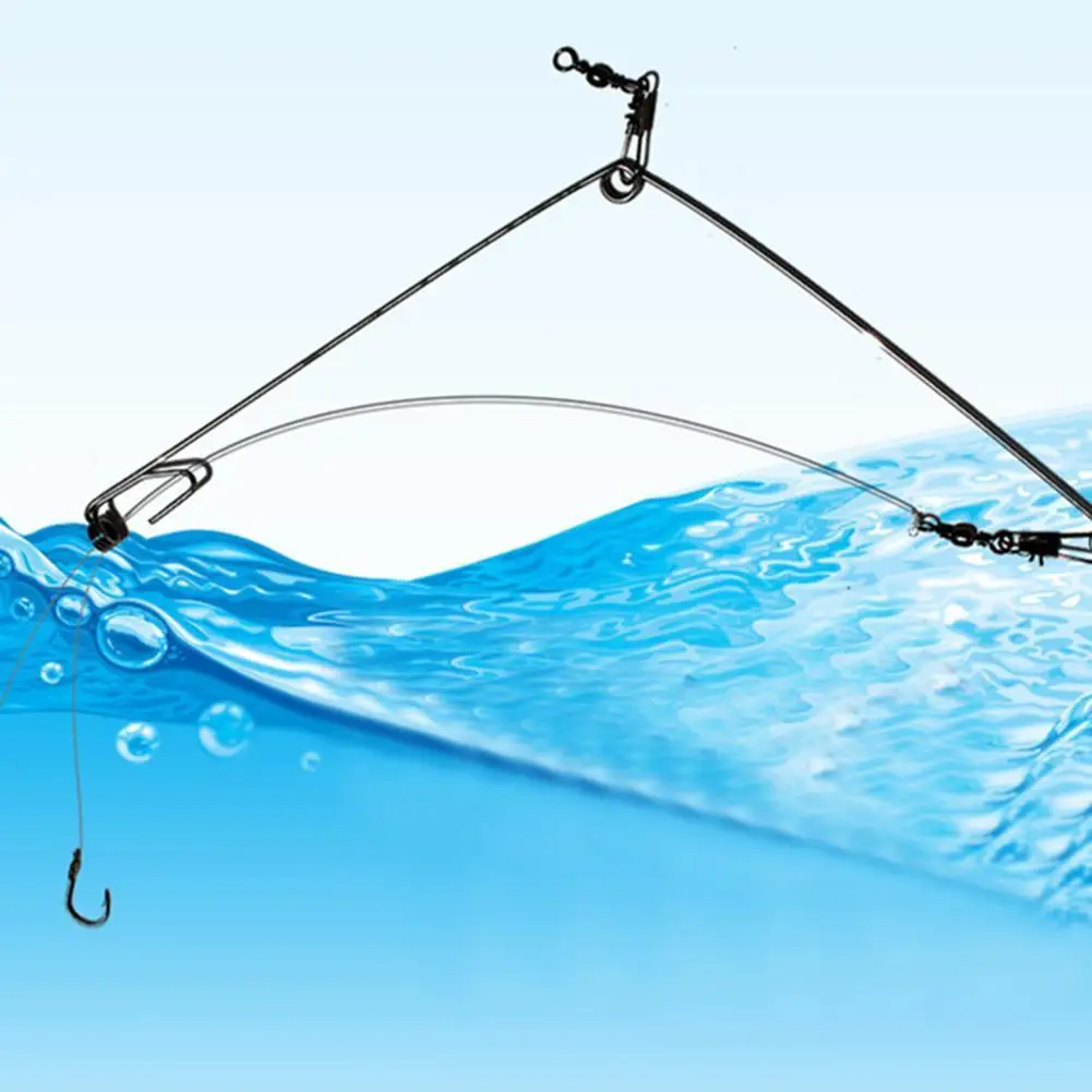 Автоматический рыболовный крючок для ленивых людей универсальный воды Лидер