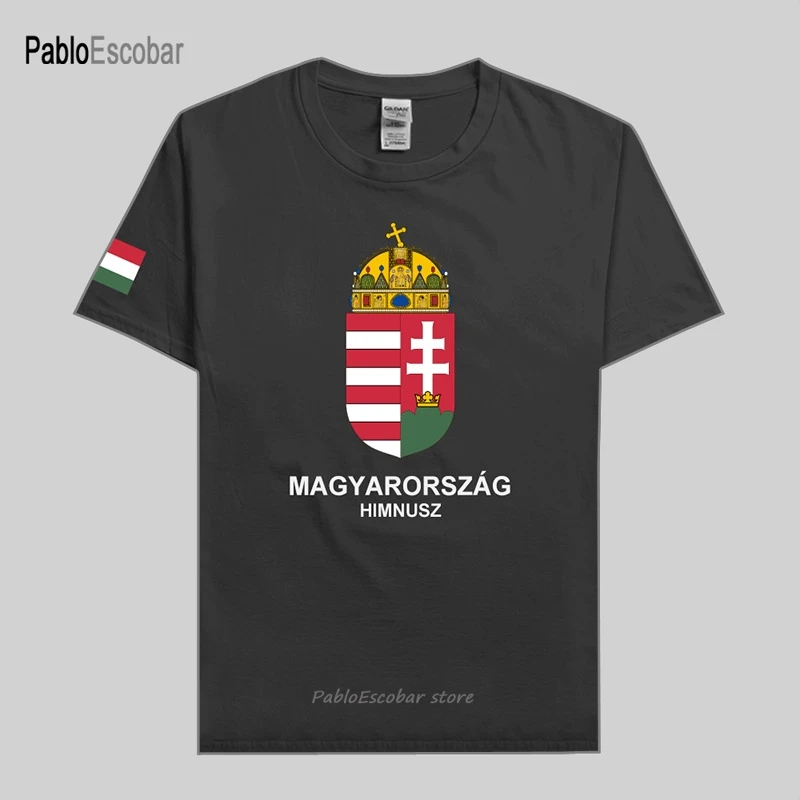 Венгерские мужские футболки модные трикотажные национальной команды хлопковые