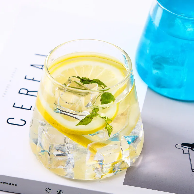 Креативный дизайн гор термостойкий прозрачный бокал для вина чашка воды