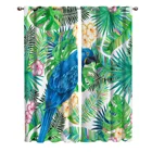 Тропическое растение пальмовый лист черепаха Leavea Parrot комната с животными занавески большие окна занавески для гостиной кухни детская комната