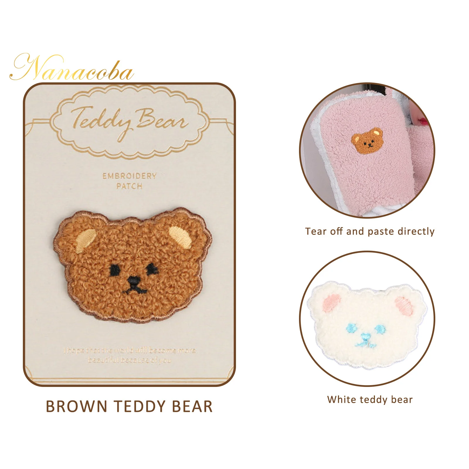 

Cartoon Animal Patch Iron On Patches Embroidery ParchesMobile Phone Stickers Hand Account Decoration