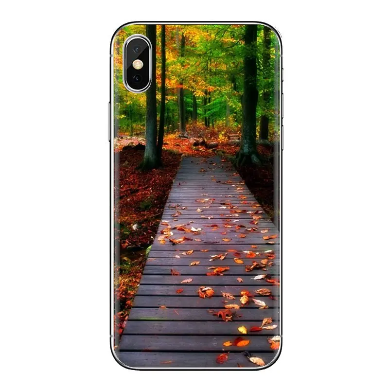 Transparent Soft Shell Covers For Xiaomi Redmi 4 3 3S Pro Mi3 Mi4 Mi4i Mi4C Mi5 Mi5S Mi Max Note 2 Autumns |