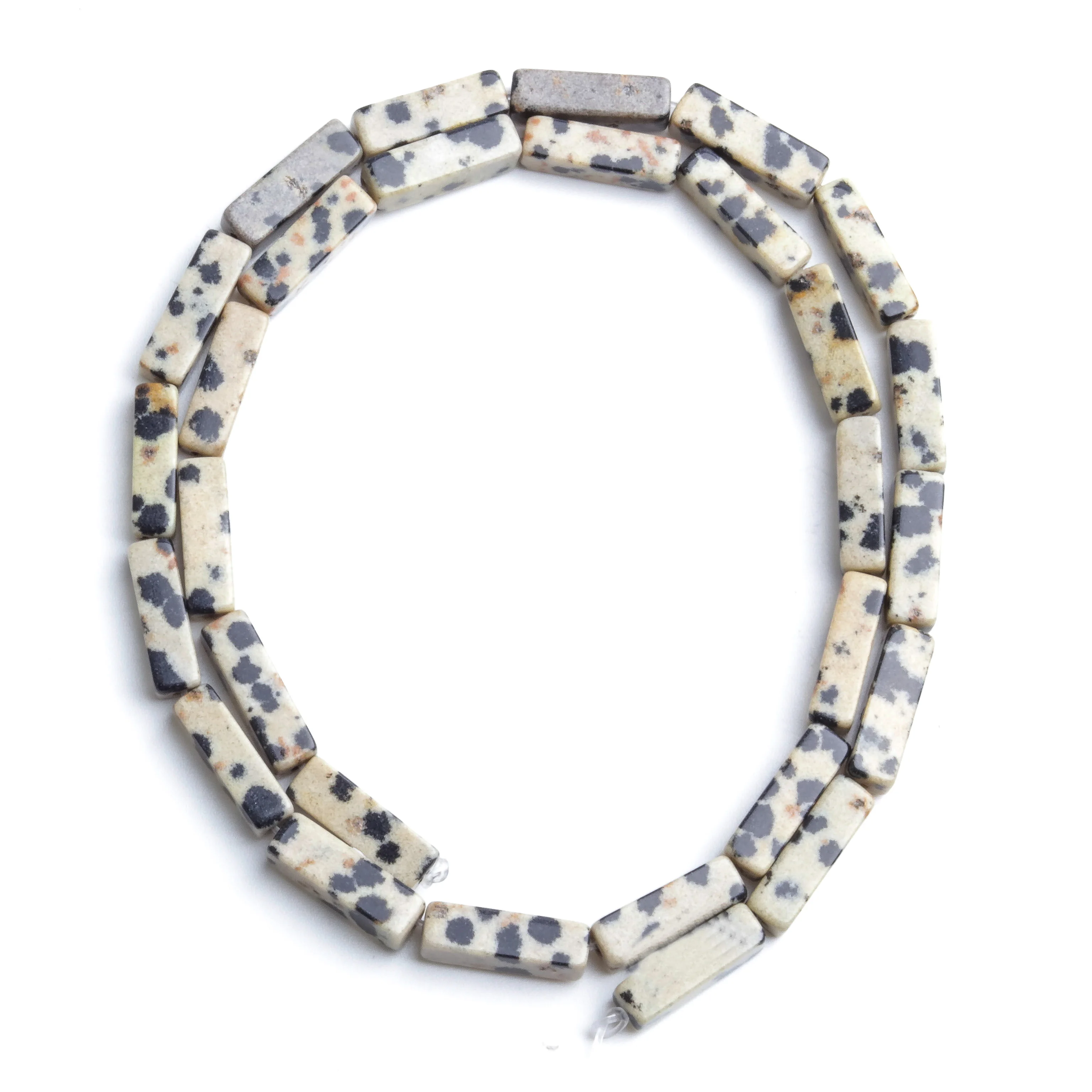 

Natural Stone 4x13mm Spot Rectangular Column Rectangular Square Loosely Spaced Bead Separator Bead DIY Necklace Bracelet