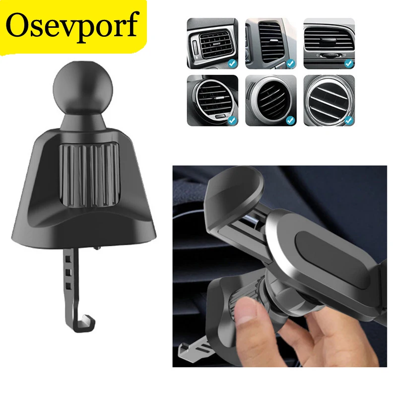 

Car Air Vent Clip Ball Head Phone Holder Base Support Magnetic Suction Gravity Stands Accessories Car Cellphone Charger Bracket