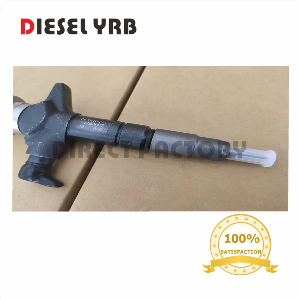 

4 PCS Original new Fuel Injector 8-98119228-1 095000-8370, 8-98119228-0 FOR ISUZU D-MAX 4JJ1 ENGINE