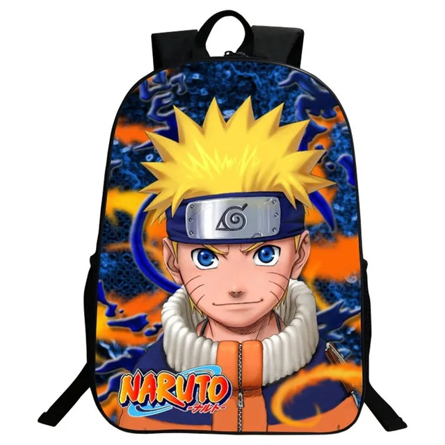 Japanese Anime Naruto Mochilas Escolares Students Backpacks DIY Printing Cool School Children Bags For Boys Kids Men Book Bag | Багаж и