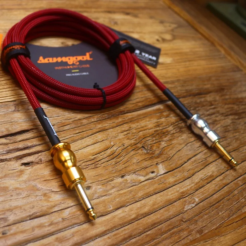 Гитарный кабель Samgool + AG с шумоподавлением коробка частотными линиями