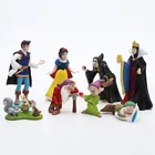 Экшн-фигурка героя мультфильма Белоснежка и семь гномов, куклы-королевы, 8 шт.набор