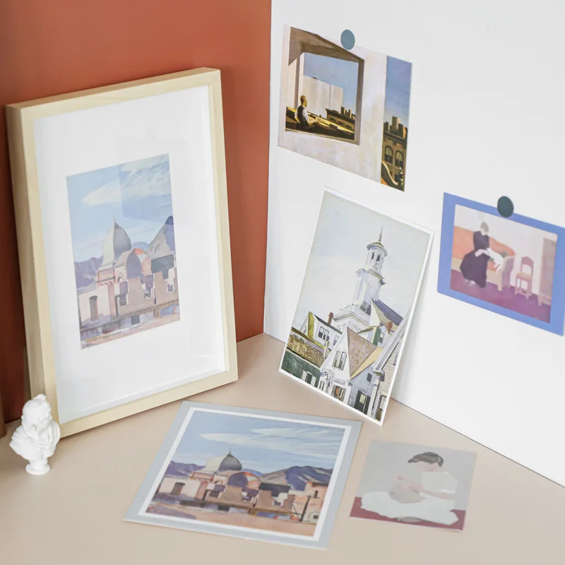 5 листов скандинавские декорации открытка креативная фон декоративная роспись