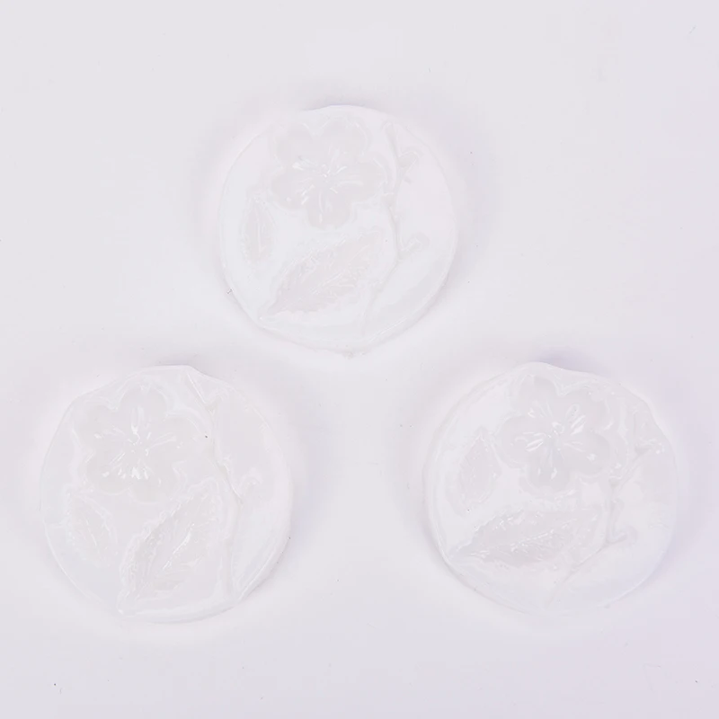 1 шт./лот многоразовые вишневые цветы ветка листьев силиконовая форма DIY глина УФ