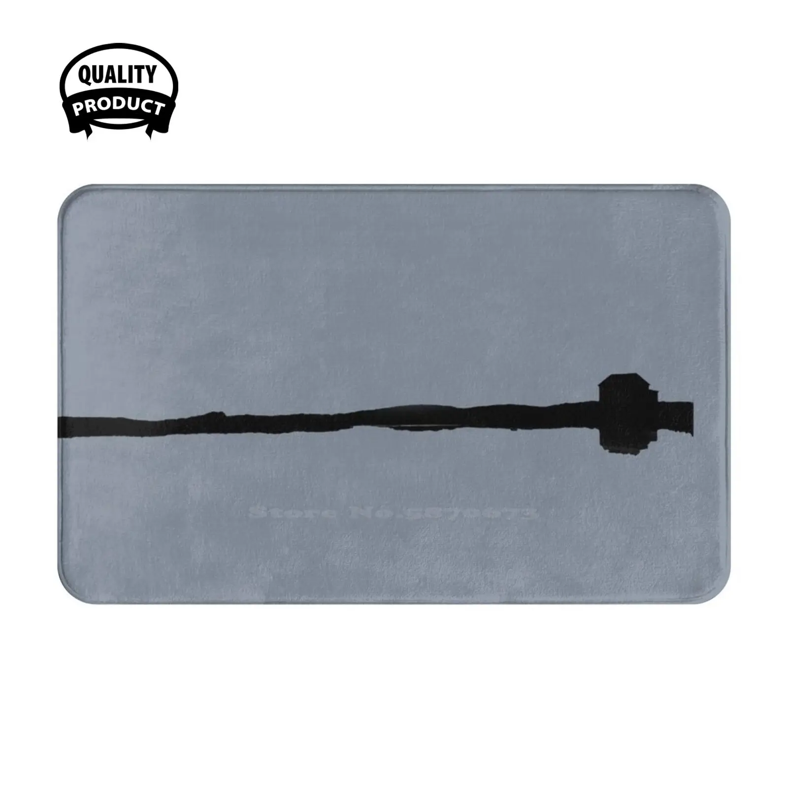 Фотография Modifié - Une Maison Au Bord De Мягкая подушка Домашний ковер Дверной коврик