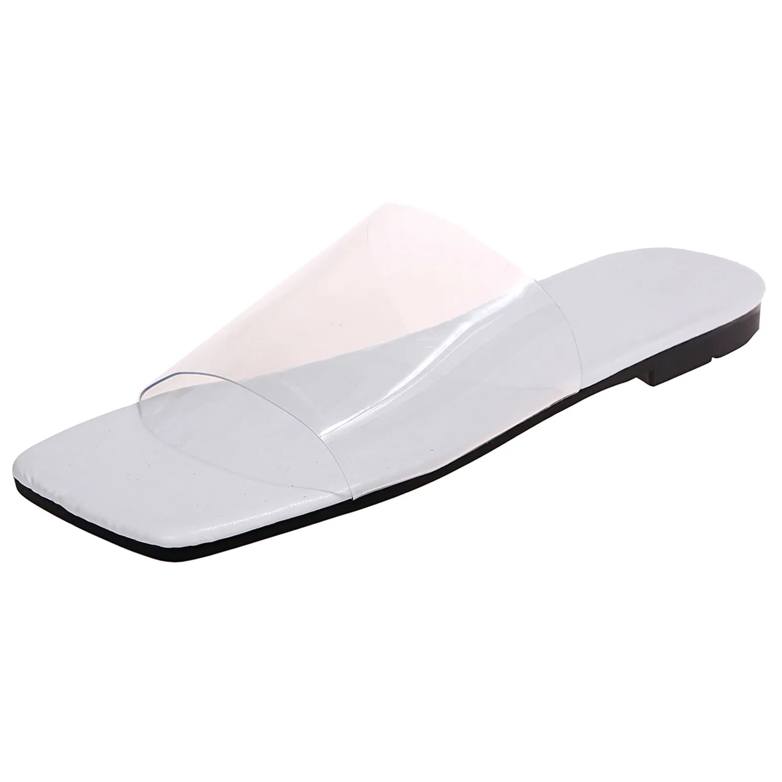 

Women's Slippers Casual Flip Flops Flat-bottomed Comfortable Square Sandals And Slippers Casual Shoes Summer Women Sapatos