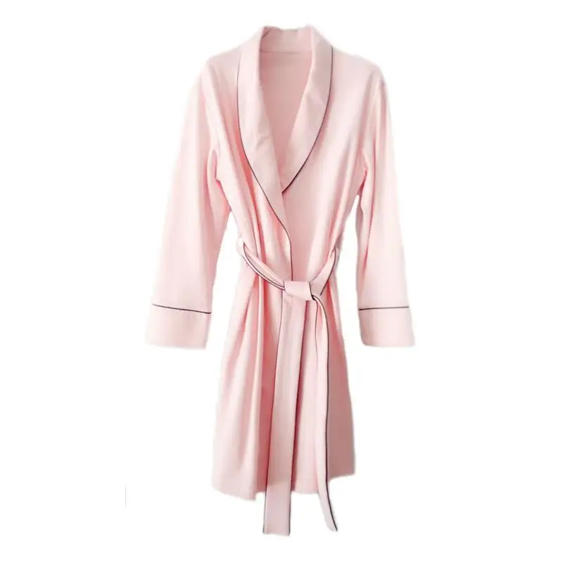 Пижама с длинным рукавом ночная рубашка женская одежда для сна костюм дома