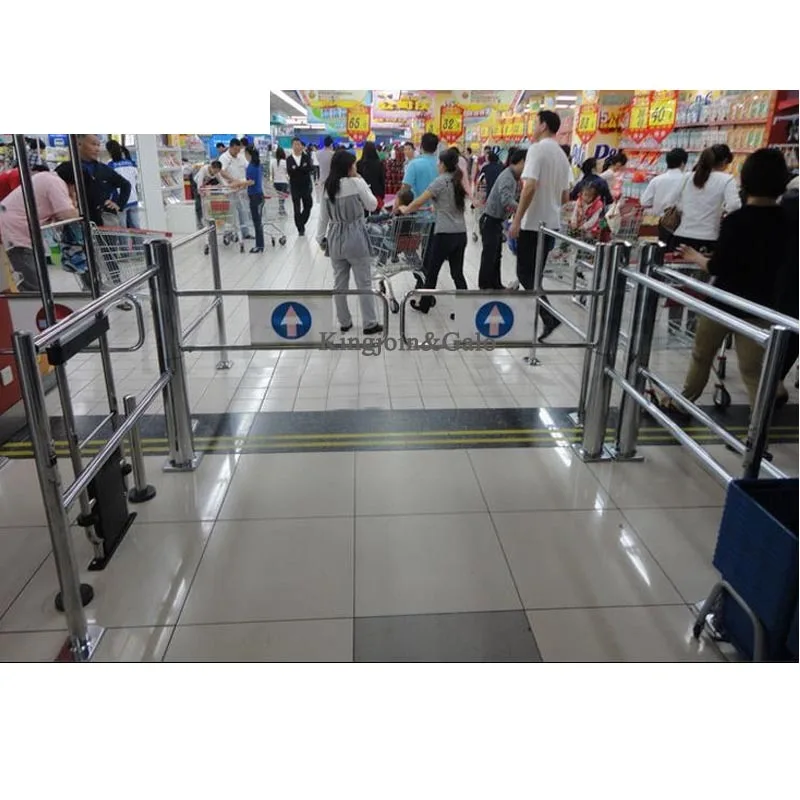 Усовершенствованная интеллектуальная ворота с откидным барьером