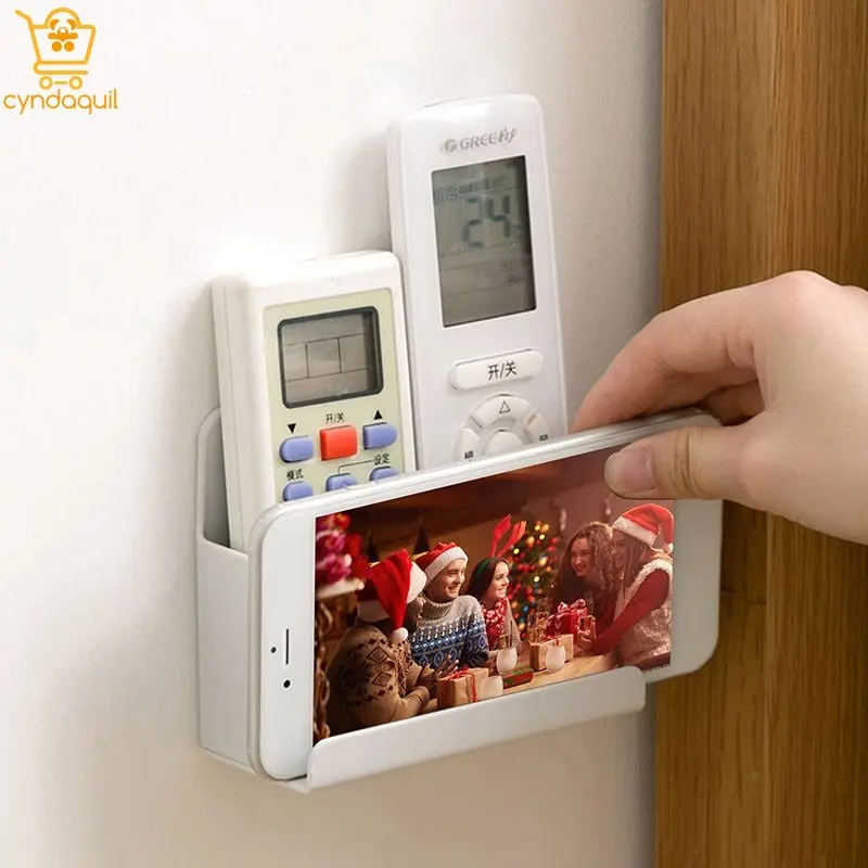 

Air Conditioner Stand Holder Hotel Office Home Storage Organization Wall Mounted Organizer Storage Box Holder for Glasses Toilet