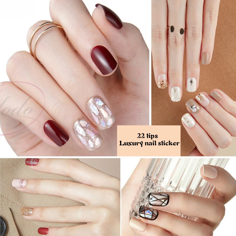 

1 лист полное покрытие, Y-образный носок, дизайн ногтей, блестящая наклейка на ногти, якорь, галстук-бабочка, конфеты, блестящая наклейка на но...