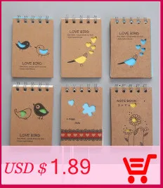1 шт. A6 Kawaii PVC блокнот Bullet Journal Sketchbook милый дневник еженедельник блокнот офисные школьные канцелярские принадлежности 016033