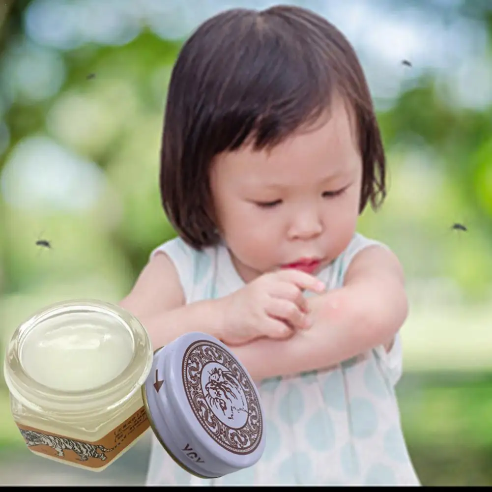 

New 2021 Red White Tiger Balm Pain Relief Muscle Ointment Abdominal Pain Massage Rubbing Muscular Tiger Balm Dizziness Essential