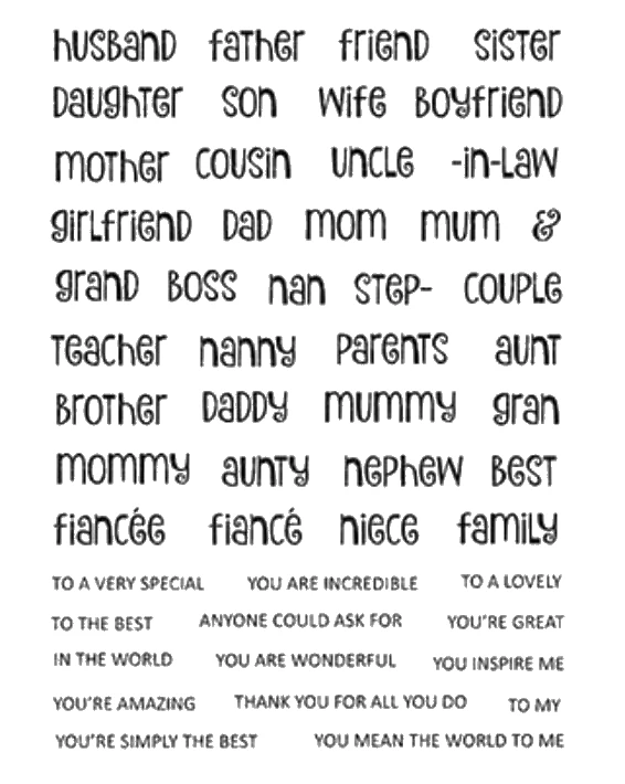 

Отцовские прозрачные штампы для скрапбукинга бумаги ремесло чистый штамп Скрапбукинг A0542