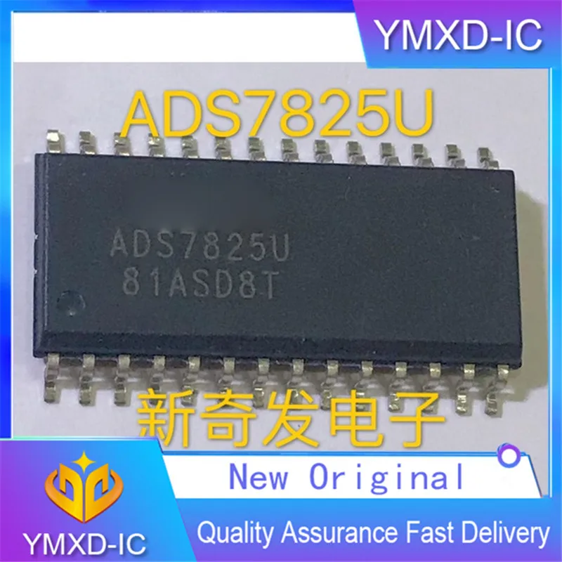 1 шт./лот новый оригинальный Ads7825u аналогово-цифровой преобразователь ADC 16bit 40K SAR 28soic Sop-28 IC чип