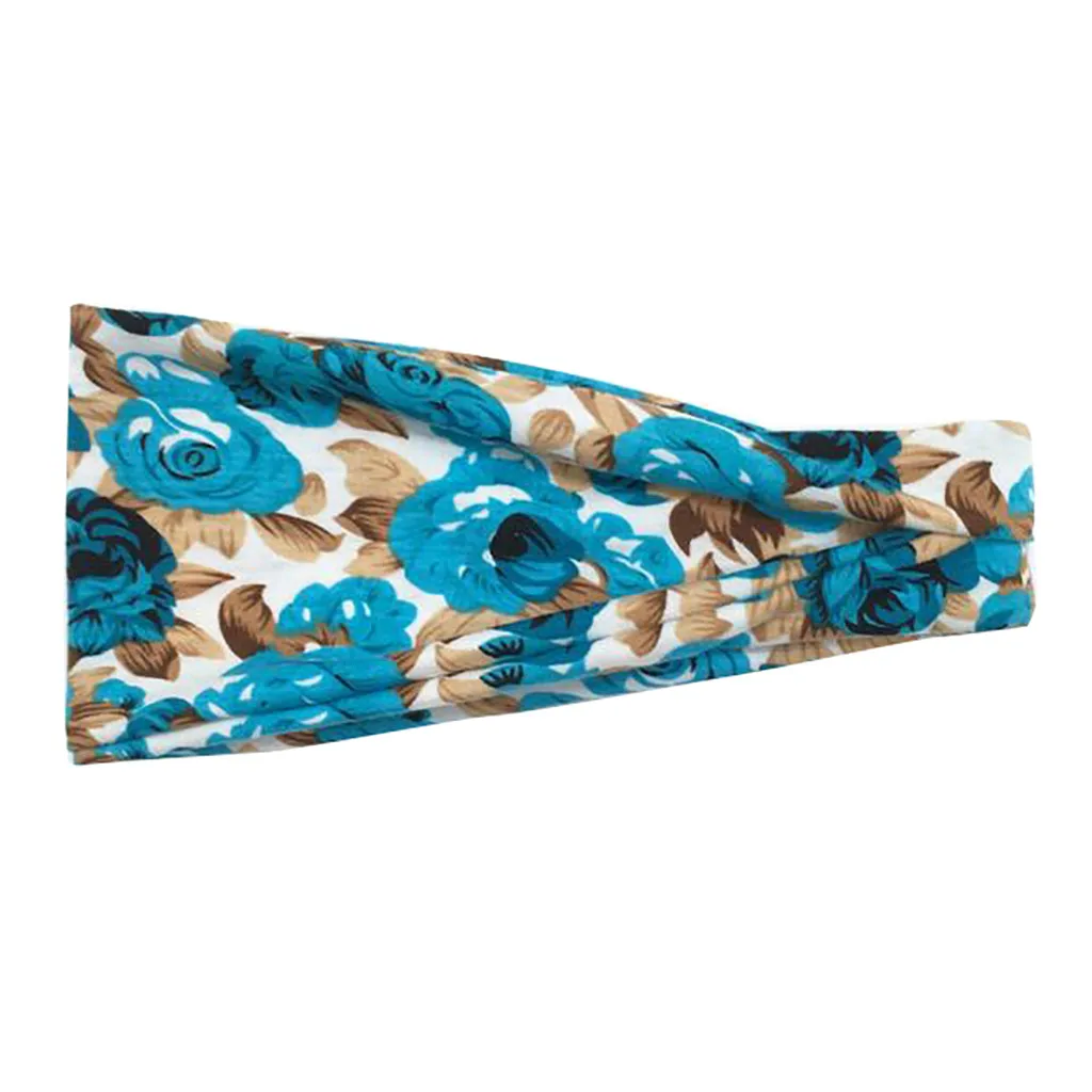 Самая низкая цена онлайн! Унисекс широкая спортивная повязка для йоги головная
