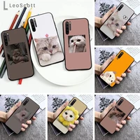 cute cat phone case for xiaomi redmi note 7 8 9 pro 8t 9s mi note 10 lite pro