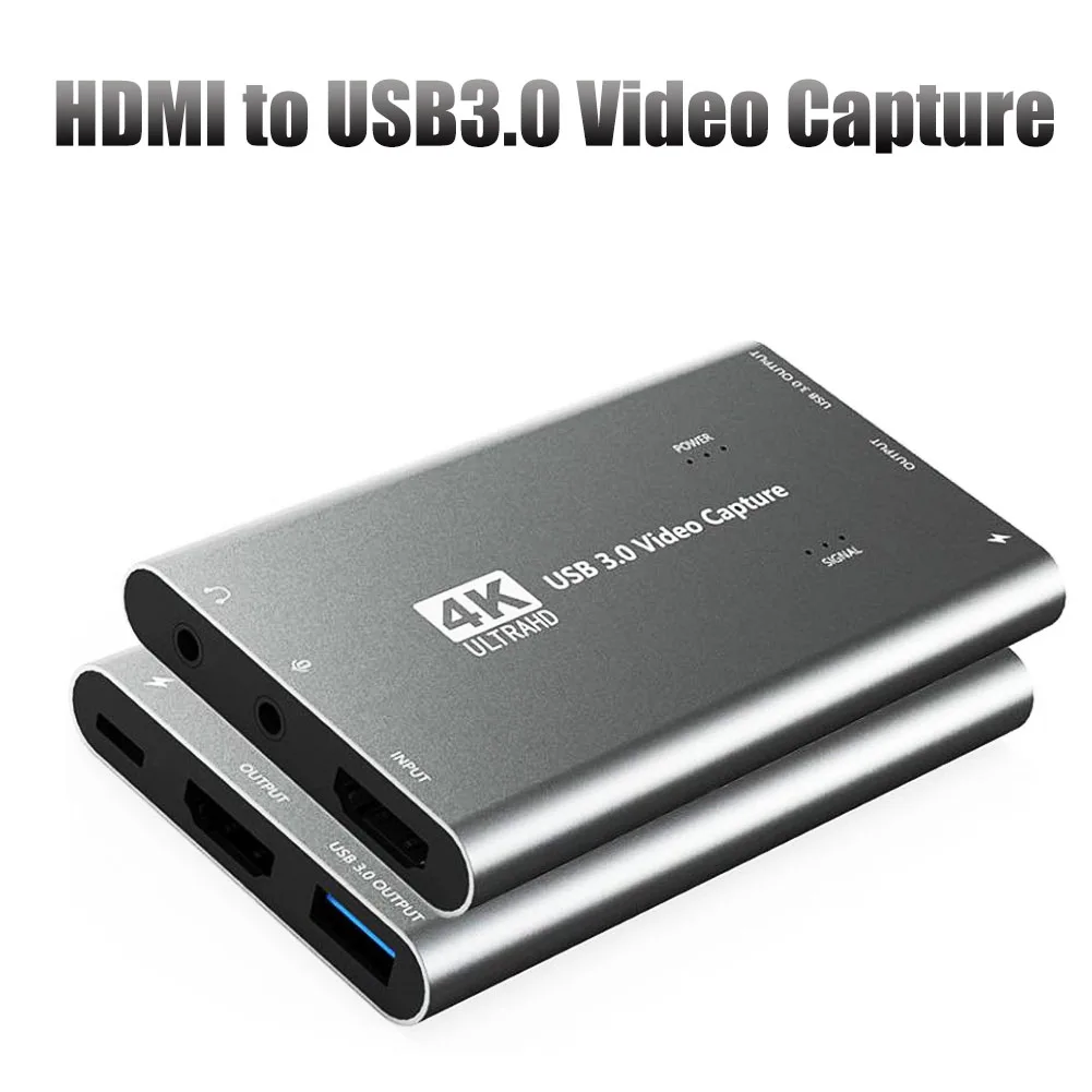 Для HDMI до USB3.0 видео захвата карты зарядный кабель для потоковая трансляция в