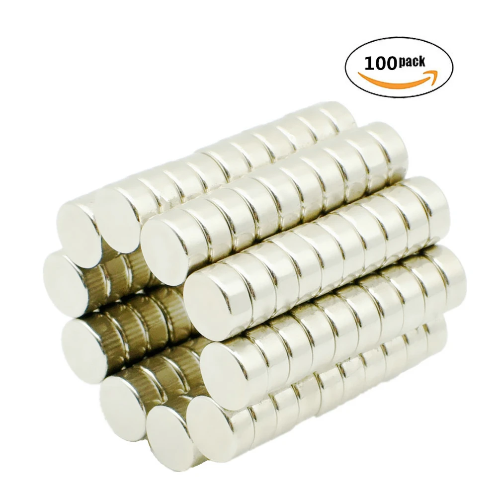 

Diametrically NdFeB Magnet N42 Disc Diameter 6x2.5 mm N35H Neodymium Permanent Magnets Button 100pcs