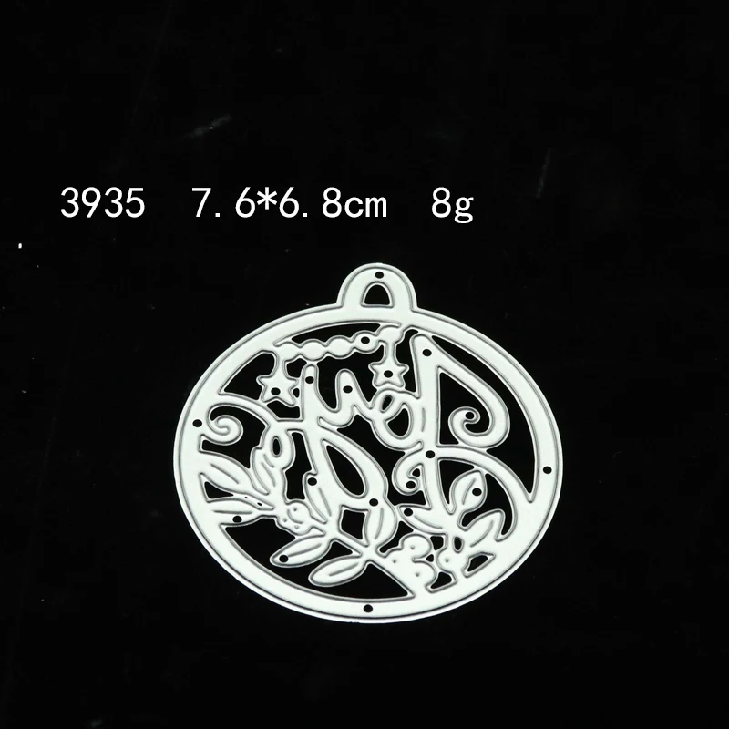 

JC Metal Cutting Dies Circle Ball Pendant Template Scrapbook Decorative Embossing Paper DIY Card Make Stencil Craft Mold Decor