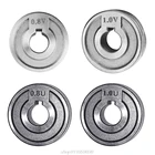 Сварочный питатель, рулон V U nurl Groove 0,6 мм 0,8 мм 1,0 мм, размер 30x10x10 мм для стали, алюминиевый флюсовый шнур, проволока, Mig Wire A13 21, Прямая поставка