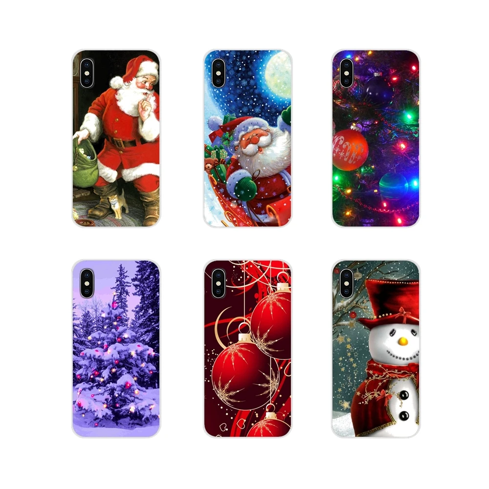 Фото Чехлы с Рождеством для Samsung Galaxy A3 A5 A7 A9 A8 Star A6 Plus мобильный телефон 2018 2015 2016 2017 |
