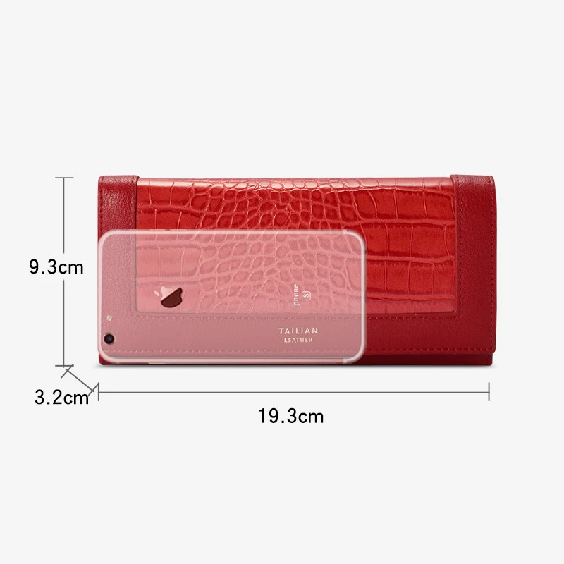 luxury womens wallets brand designer long wallet female leather purse id card holder women purses ladies clutch phone carteiras free global shipping