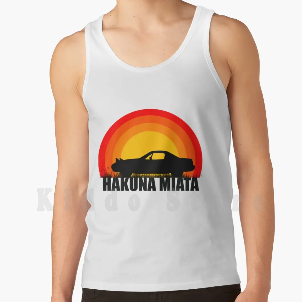 Майка Hakuna Miata жилет из 100% хлопка майка Mazda Hukuna Lion King|Майки| |