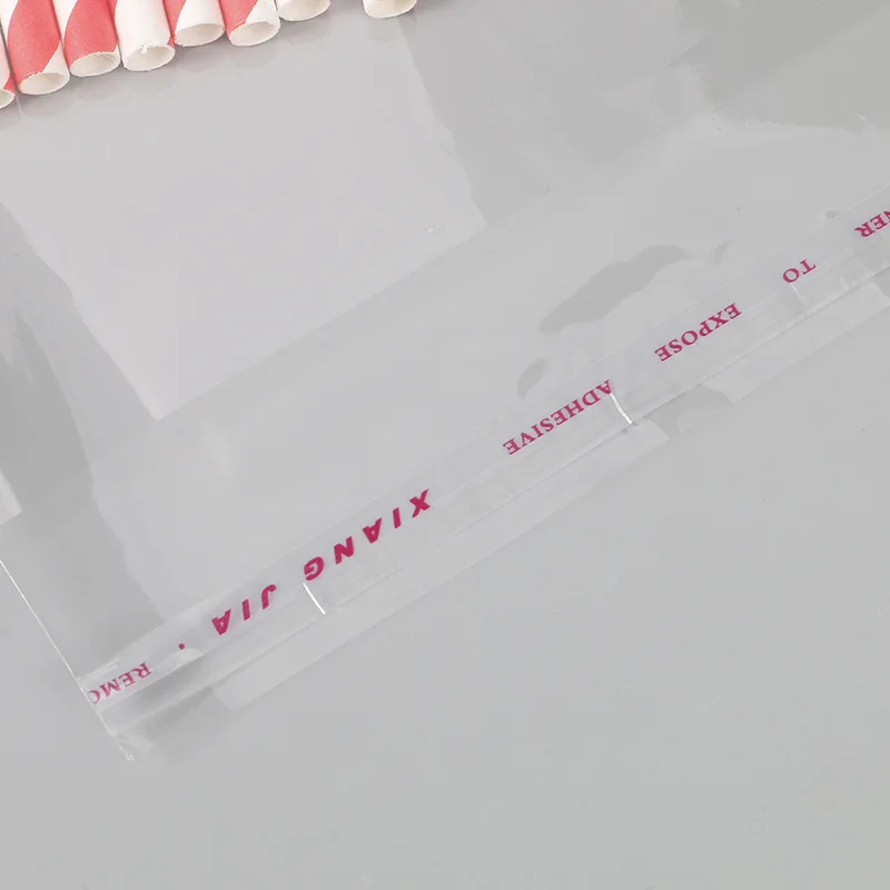 Прозрачный самозакрывающийся маленький мешочек для упаковки ручек ювелирных