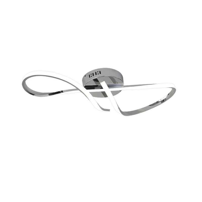 

LICAN Surface Mounted living Room study room bedroom led chandelier Lighting Chrome Gold Modern LED Ceiling chandelier