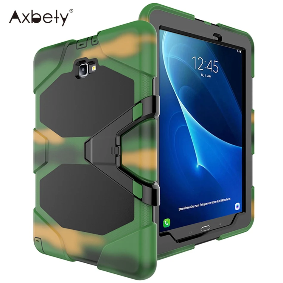Axbety для samsung Galaxy Tab A6 A 10,1 T580 сверхмощный Полный Защитный Гибридный противоударный чехол для планшета