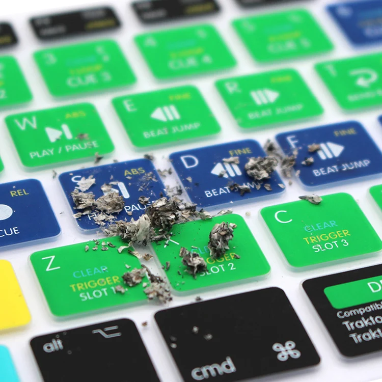 Тщательные клавиши термоконтроль S4 Силиконовый чехол для клавиатуры Macbook Air 13 Pro 15