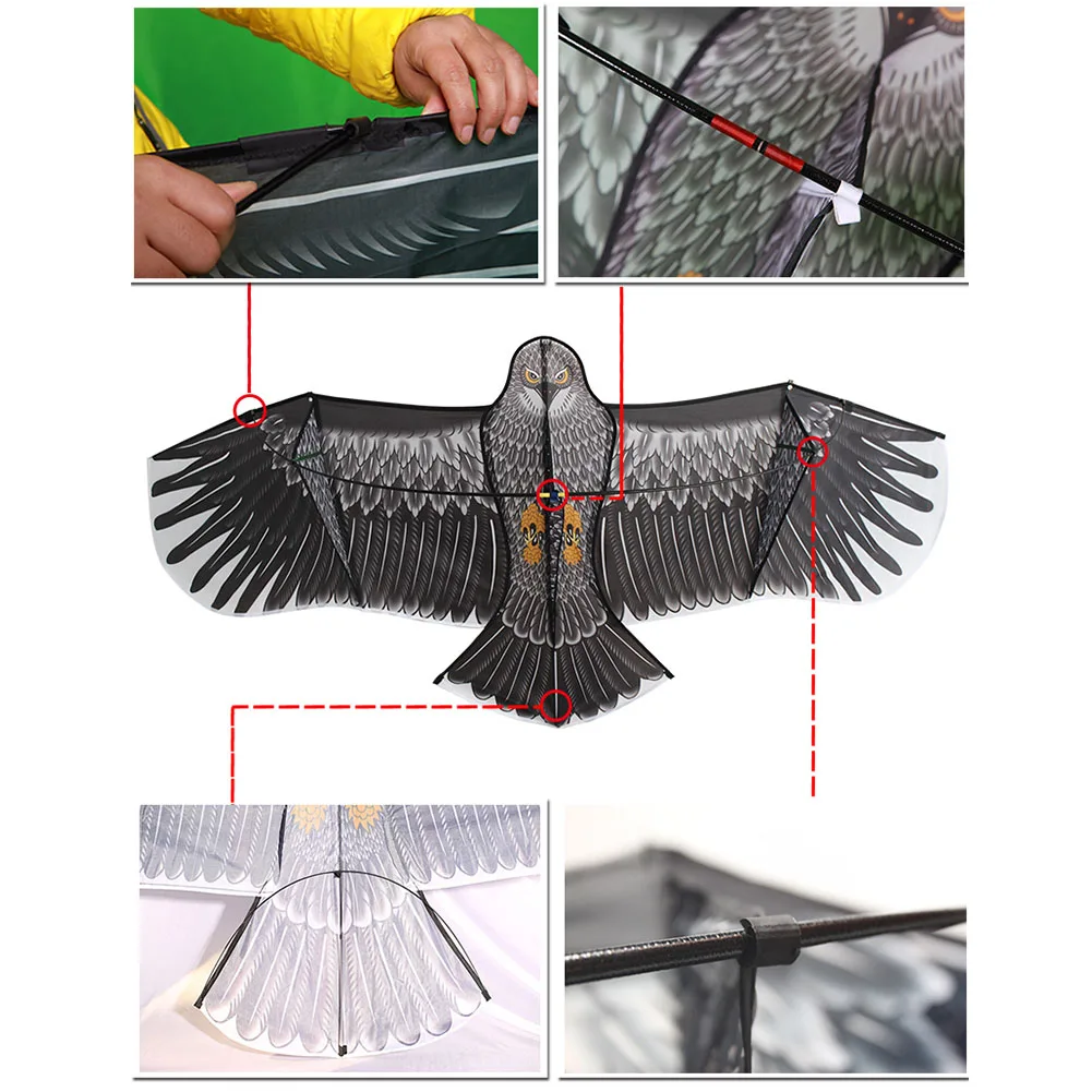 Воздушный змей в виде Орла для всей семьи прогулок на открытом воздухе