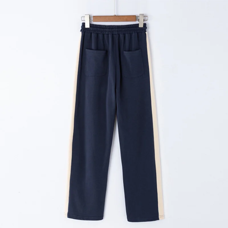 

Cartoon Embroidery Cotton Sweatshirts Suit Women Two Piece Sets Casual Cardigan Tracksuits Sweatpants Spring 2021 New Female