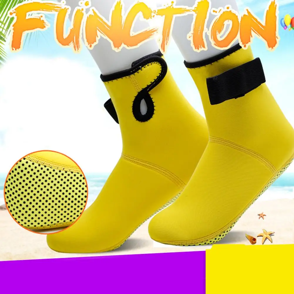 

3MM Thickening Adult Children Non-Slip Diving Socks Diving Shoes Winter Swimming Snorkeling Beach Socks