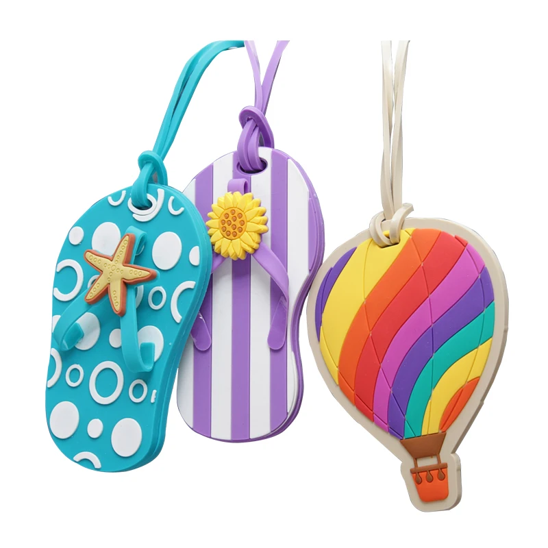 Прекрасный клипсы для воздушных шаров Форма шлепанцы дизайн Чемодан бирка
