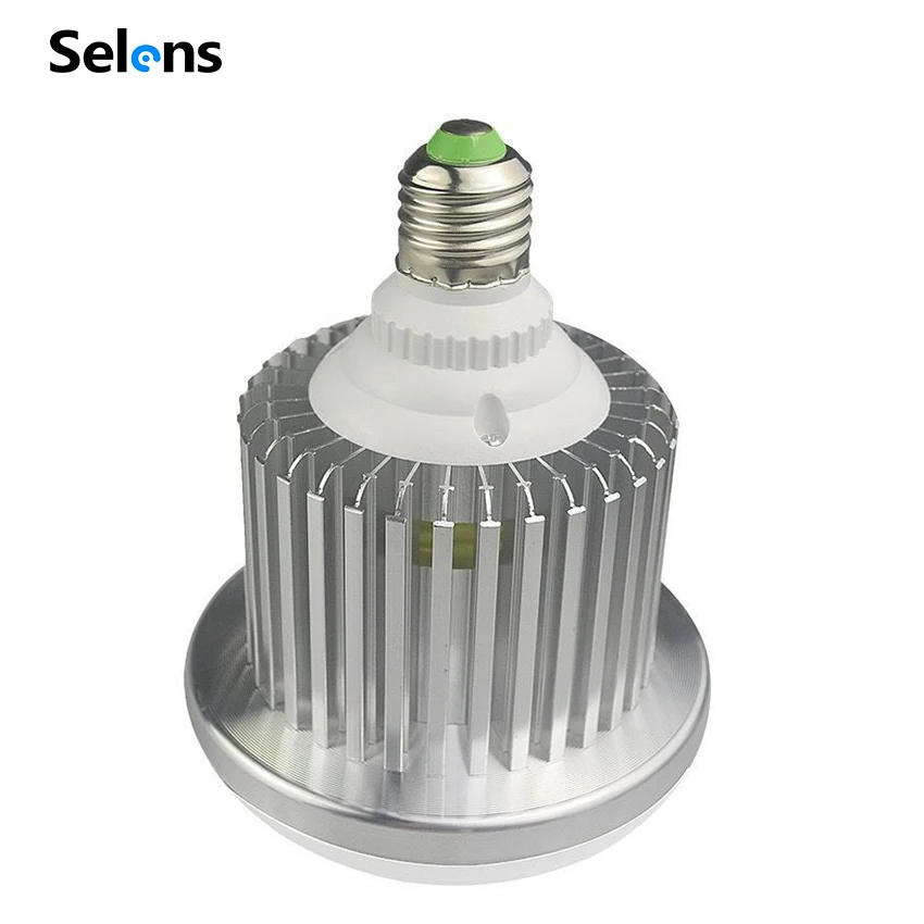 Selens E27 105 Вт светодиодный ная светильник ПА для фотостудии лампа с регулируемой