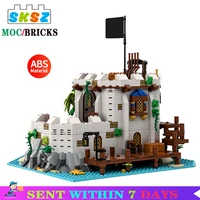 2022 new moc imperial fort outpost simulation architecture building block kids creativity diy toys bricks children xmas gifts