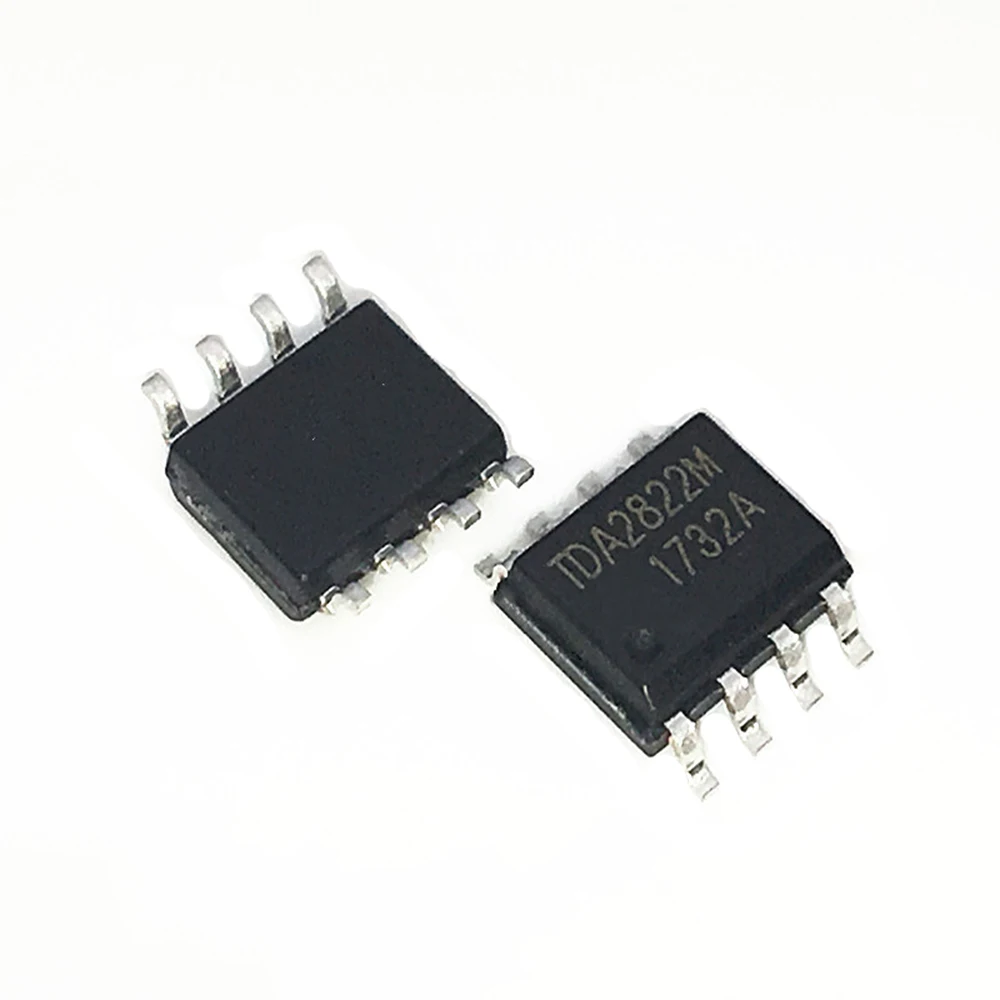 

100 шт./лот TDA2822M DIP8 TDA2822 DIP 2822M DIP-8 двойной низковольтный усилитель мощности IC