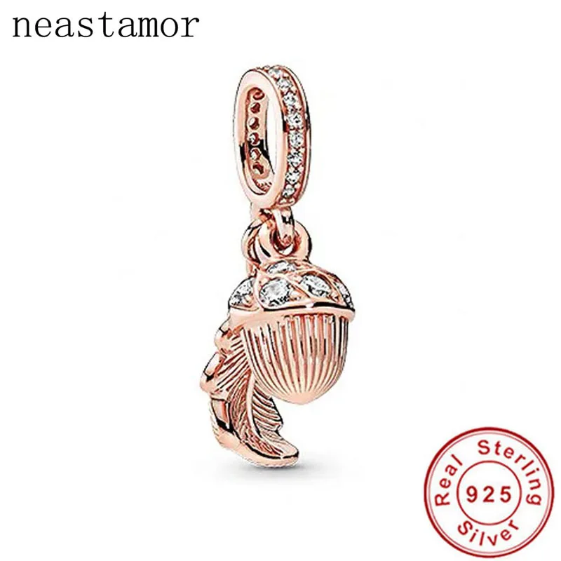 B038 925 пробы, серебряный, для девочек и мальчиков, Для дедушки, аграба, замок, волшебная лампа, корона, карета, сделай сам, бисер, подходит к оригинальному браслету Pandora, S033 - Цвет: B038
