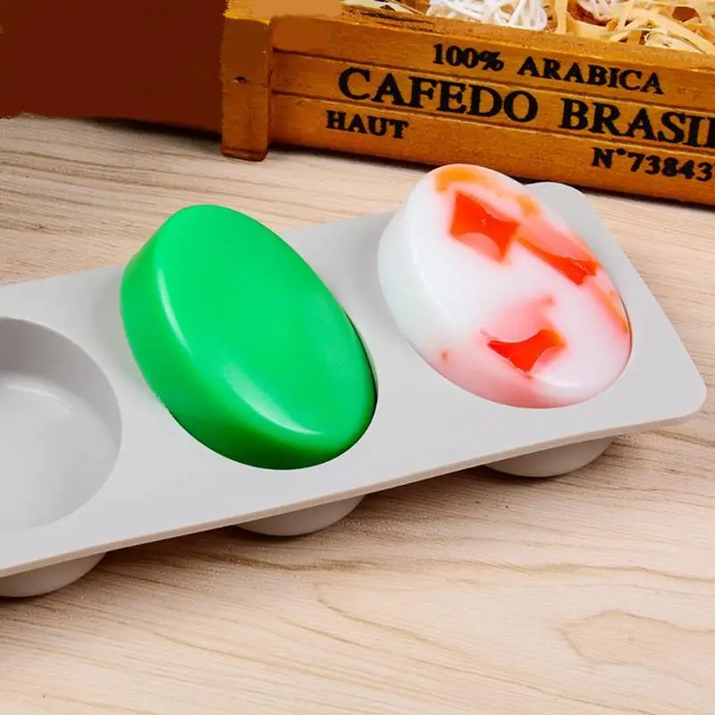 Круглые/прямоугольные/овальные силиконовые формочки для мыла MILIVIXAY ручной